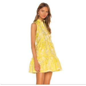Amanda Uprichard NWT sleeveless saffron dress yellow